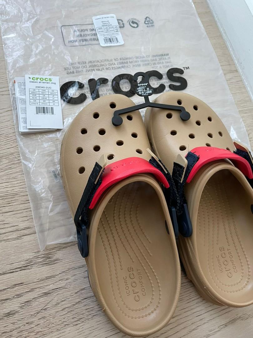 Classic all terrain on sale crocs tan