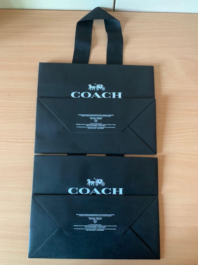 Coach Paper Bag Luxury Bags Wallets on Carousell