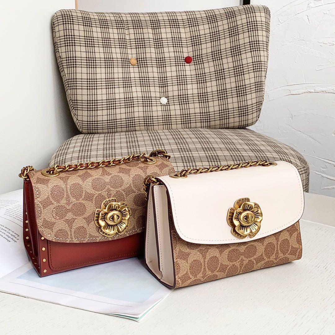 Parker 18 coach bag top
