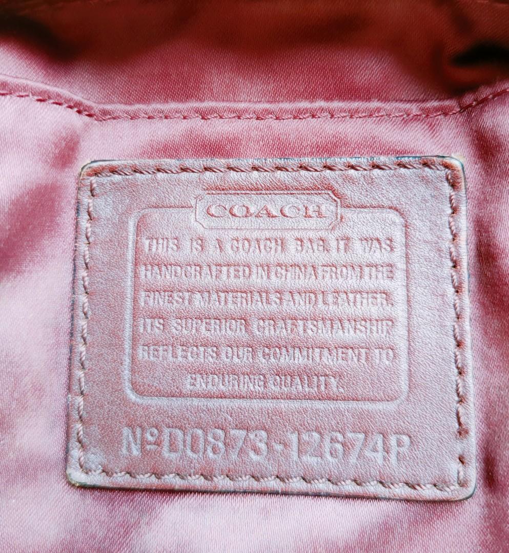 COACH Zoe Signature 12674/ Leather Hobo Bag, Luxury, Bags