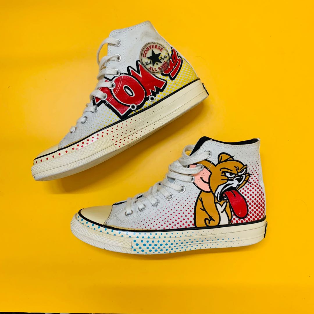 Tom and jerry best sale chuck 7 high top