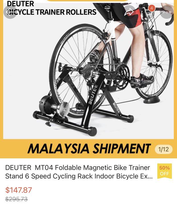 DEUTER MT 04 Bike Trainer Sports Equipment Bicycles Parts Parts Accessories on Carousell