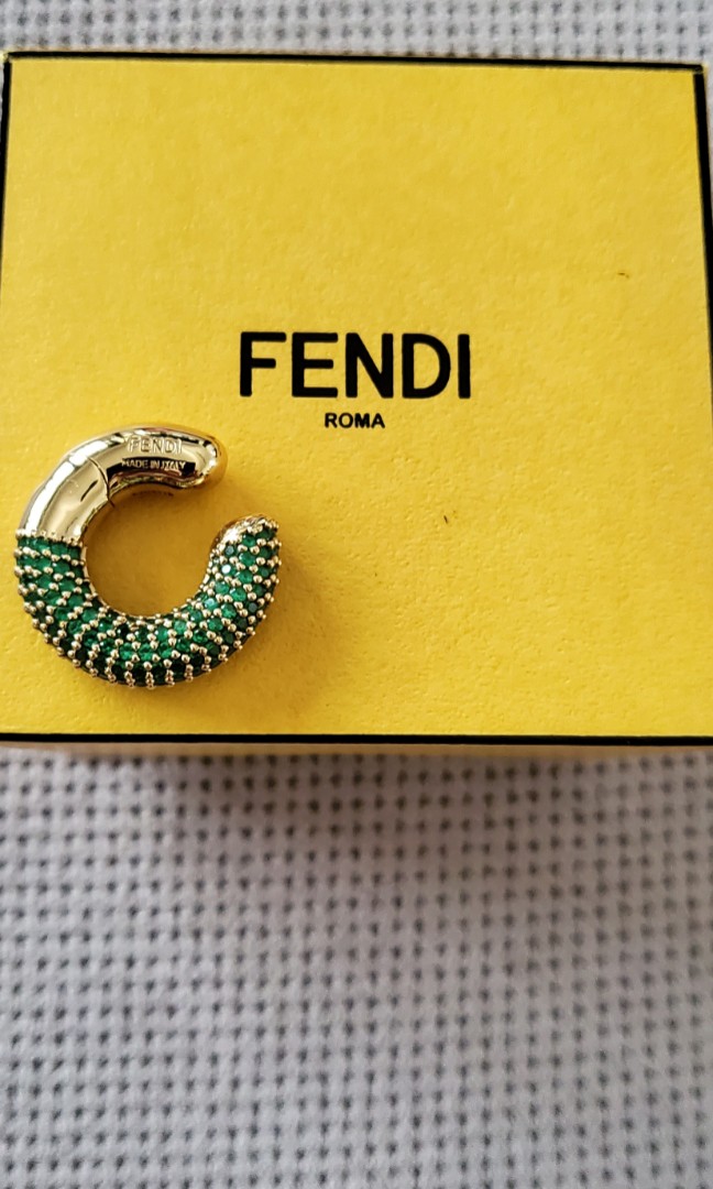 Fendi Ear Cuffs, Women's Fashion, Jewelry & Organisers, Earrings on