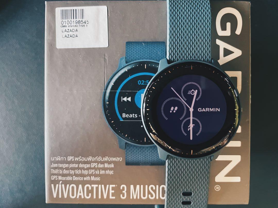 Garmin Vivoactive 3 Music GPS Smartwatch Fitness / Activity Tracker NEW &  SEALED