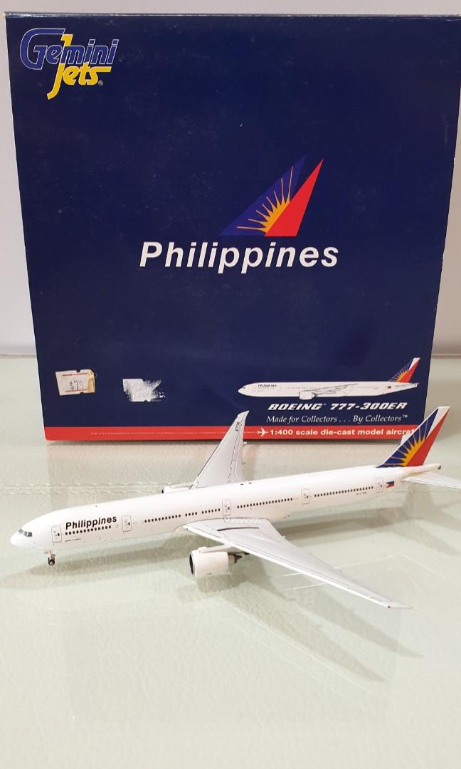 Gemini Jets Philippines Airlines Boeing 777 300er 1 400 Scale Model Hobbies Toys Memorabilia Collectibles Vintage Collectibles On Carousell