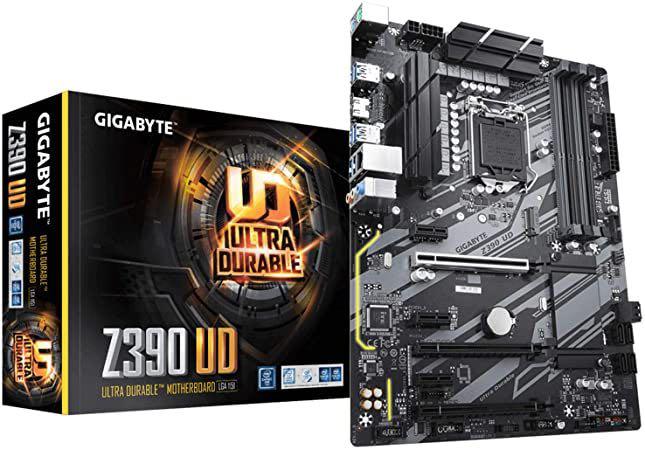 GIGABYTE Z390 UD LGA 1151 300 Series Intel Z390 SATA 6Gb s ATX