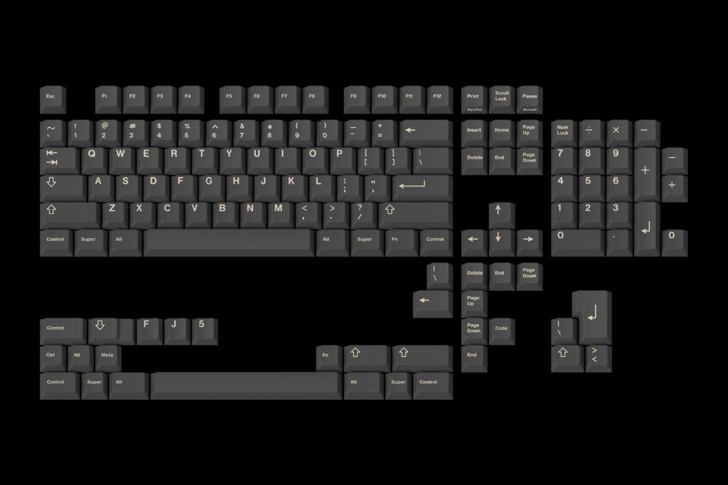 GMK BONEYARD BASE kit