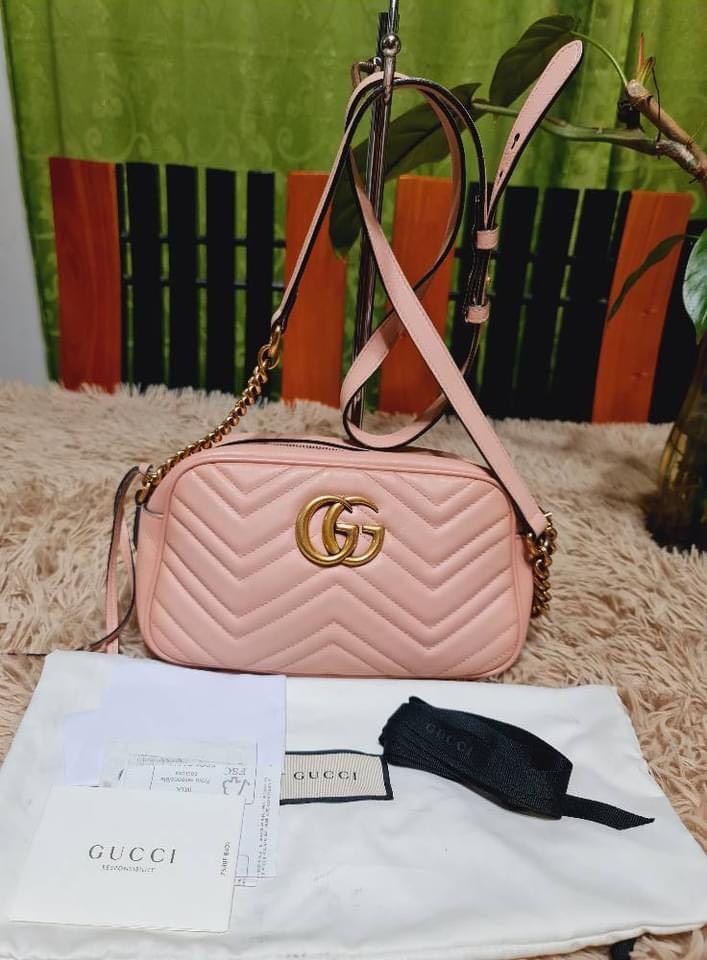 gucci pink sling bag