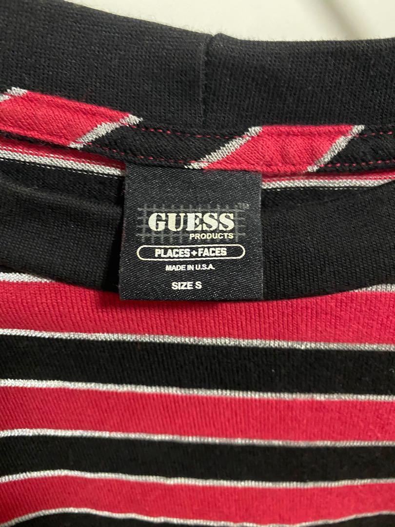 Places Faces X Guess: The Latest Collaboration Date Guess x Places+Faces, Men's Fashion, Tops & Sets, Tshirts & Polo Shirts