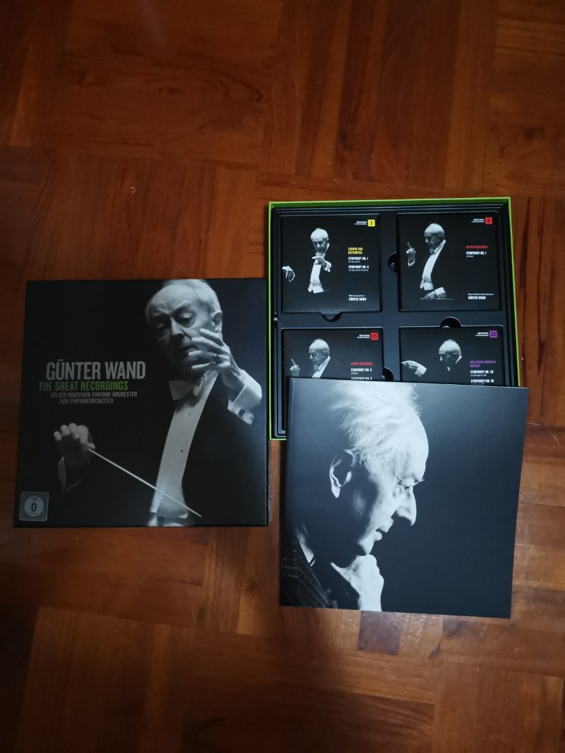 (9/24 last day to trade)Gunter wand boxset classical CD rca, 興趣及