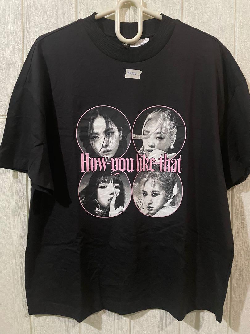 blackpink t shirt h&m