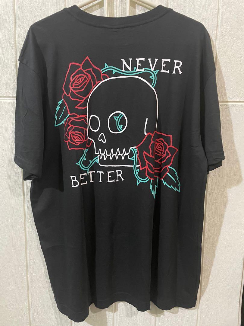 H&m skull shirt hotsell