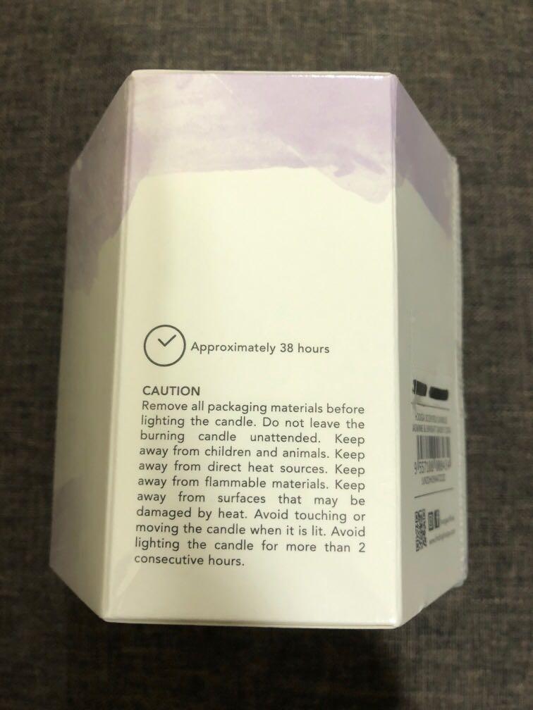 Hooga Scented Candle (Jasmine & Bright Daisy), Furniture & Home Living ...