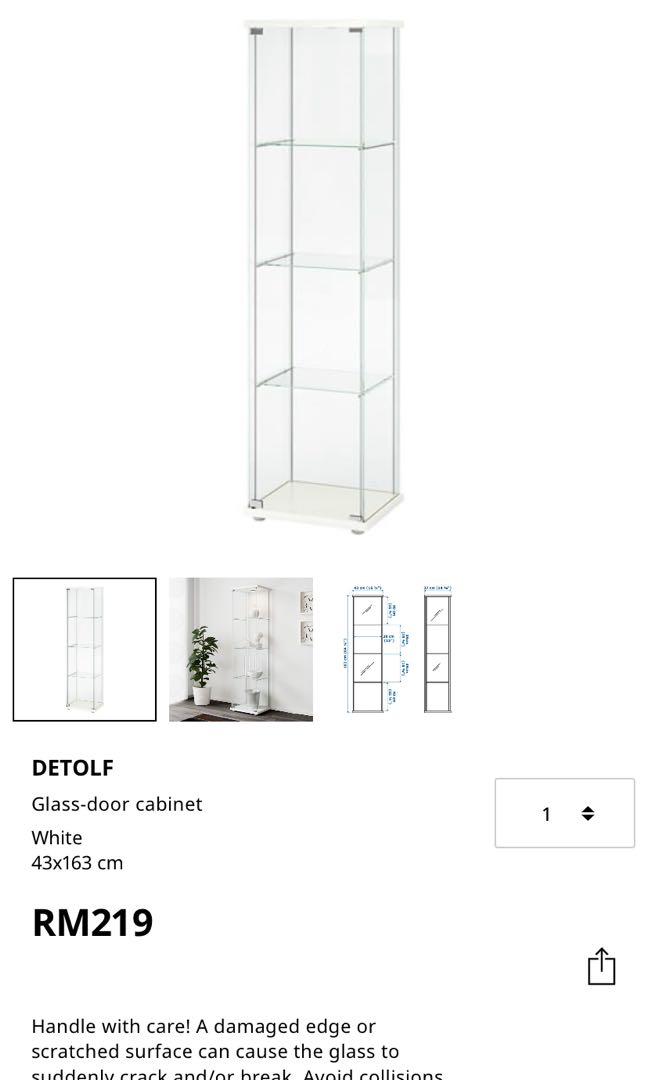 Ikea Detolf Shelf, Furniture & Home Living, Furniture, Shelves, & Racks on Carousell