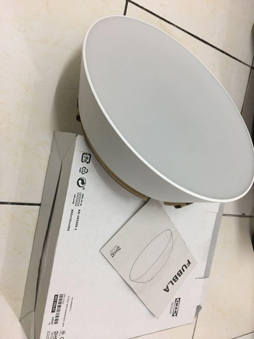 Ikea fubbla ceiling on sale light