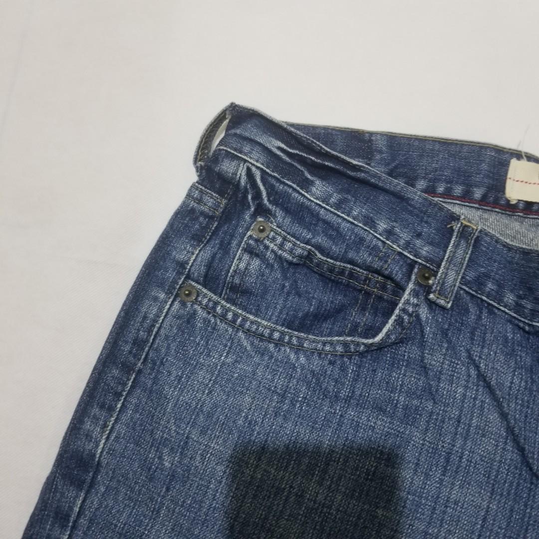 Jeans second chaps denim, Fesyen Pria 