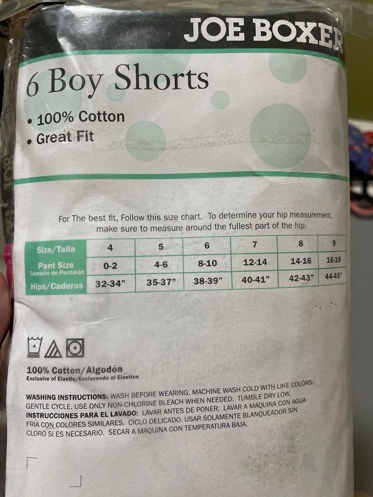 Joe Boxer Boy Shorts plus size panty, Women's Fashion, Undergarments