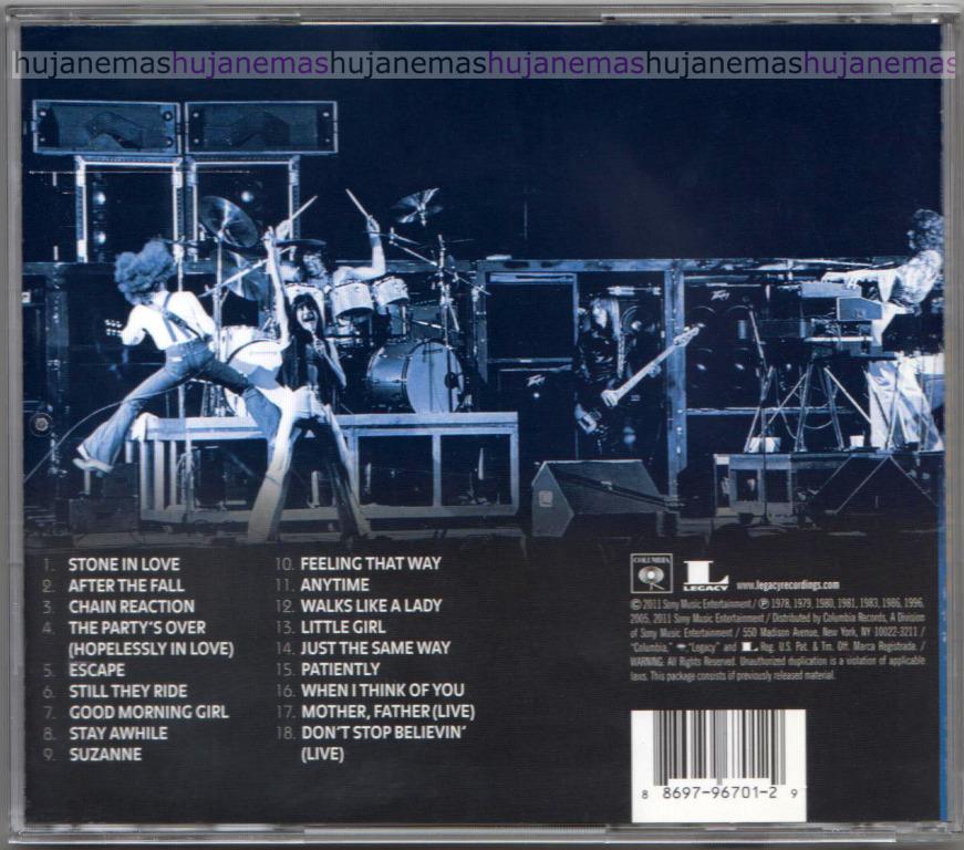 JOURNEY - Greatest Hits 2 2011 SONY MUSIC ORIGNAL CD (ARENA ...