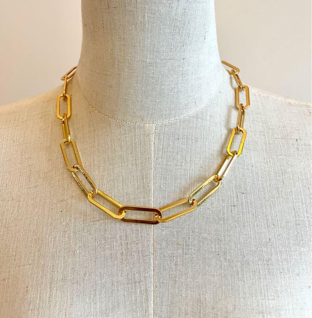 Kate Spade ♠️ Gold Plated Chain Link 