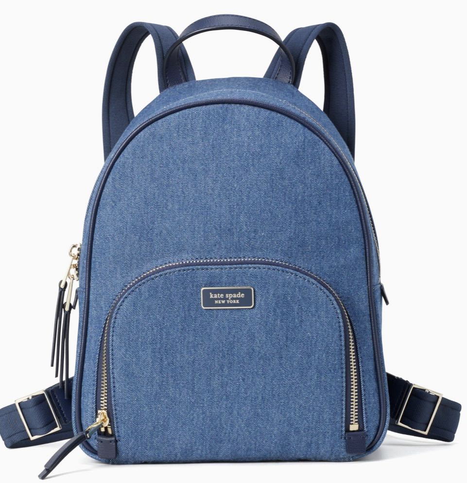 Kate spade denim clearance backpack