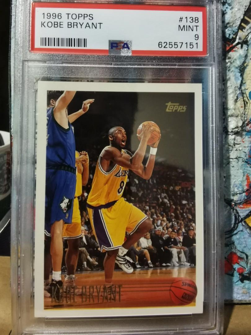 Topps kobe bryant rookie card sales