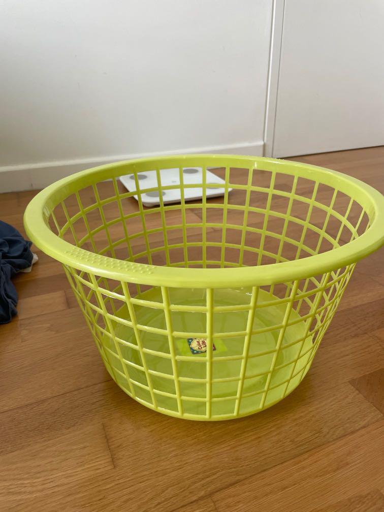 Laundry Basket from Daiso 20L, Furniture & Home Living, Home