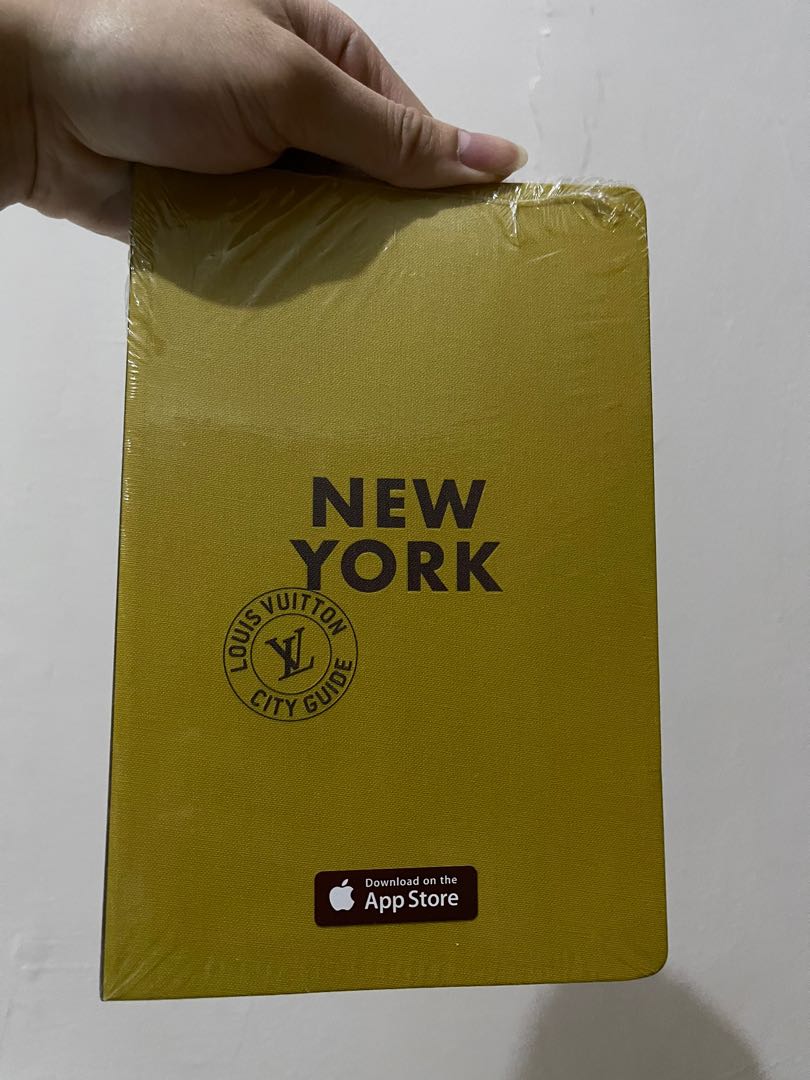 Louis Vuitton New York City Guide book yellow