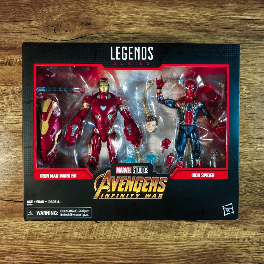 Marvel legends iron man 2025 and spider man 2 pack