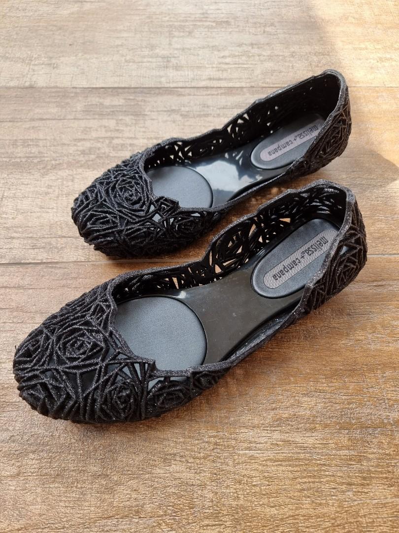 Melissa campana cheap fitas jelly flat