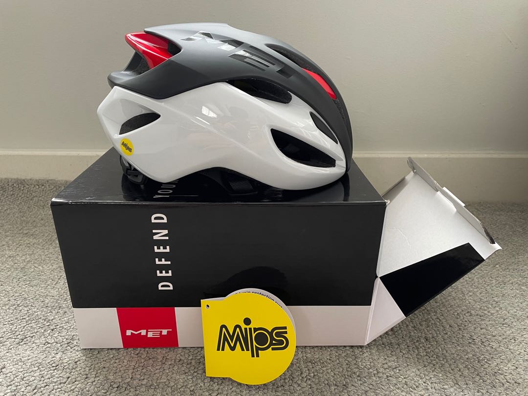 MET Rivale Mips Cycling Helmet Size S Sports Equipment