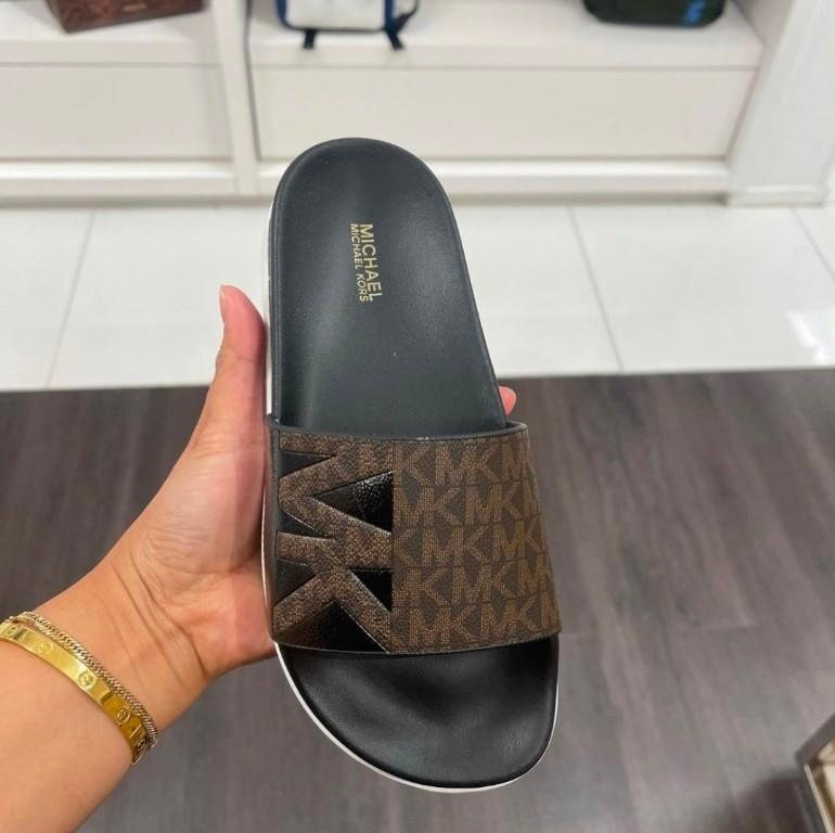 Michael kors slides on sale womens