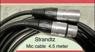 Microphone cable  4.5 meters