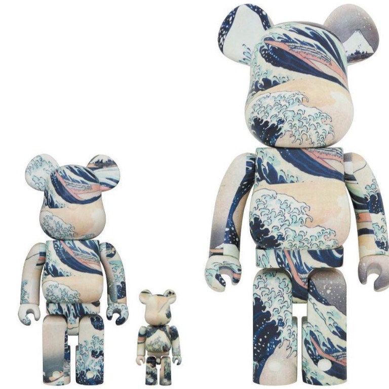 Milk 現貨店鋪保證400%+1000% Medicom Toy Be@rbrick Bearbrick 葛飾