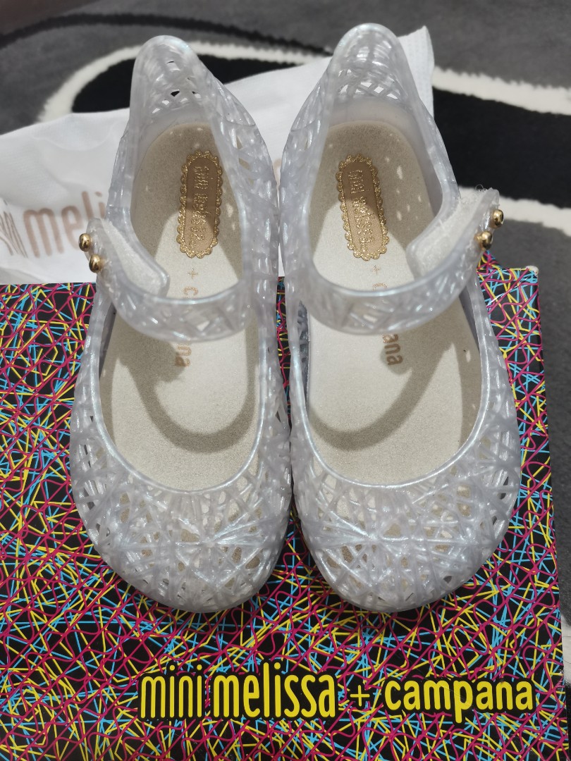 Mini melissa outlet campana white