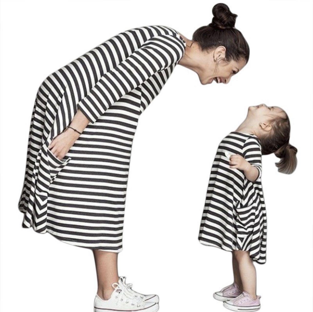 Floral print twinning set for Mom + Daughter