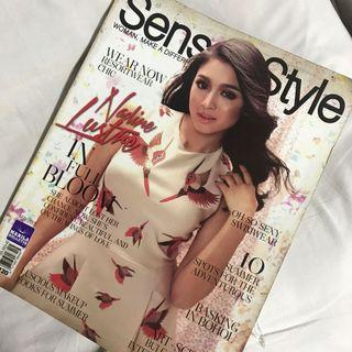 Nadine Lustre Sense & Style May 2015 issue