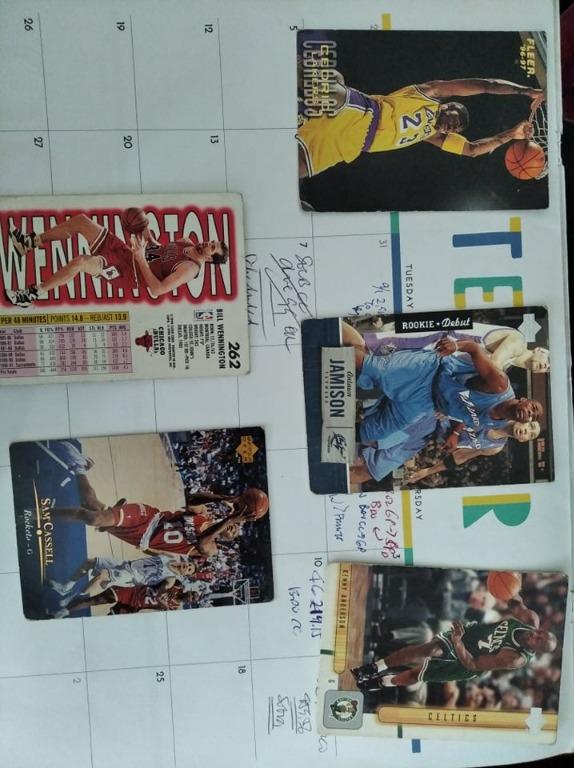 nba cards (Category: Raw Singles) located in Manila. Submitted by kchingx (Listing ID 1112153894, Image 1). Description: nba stars 5 pieces .