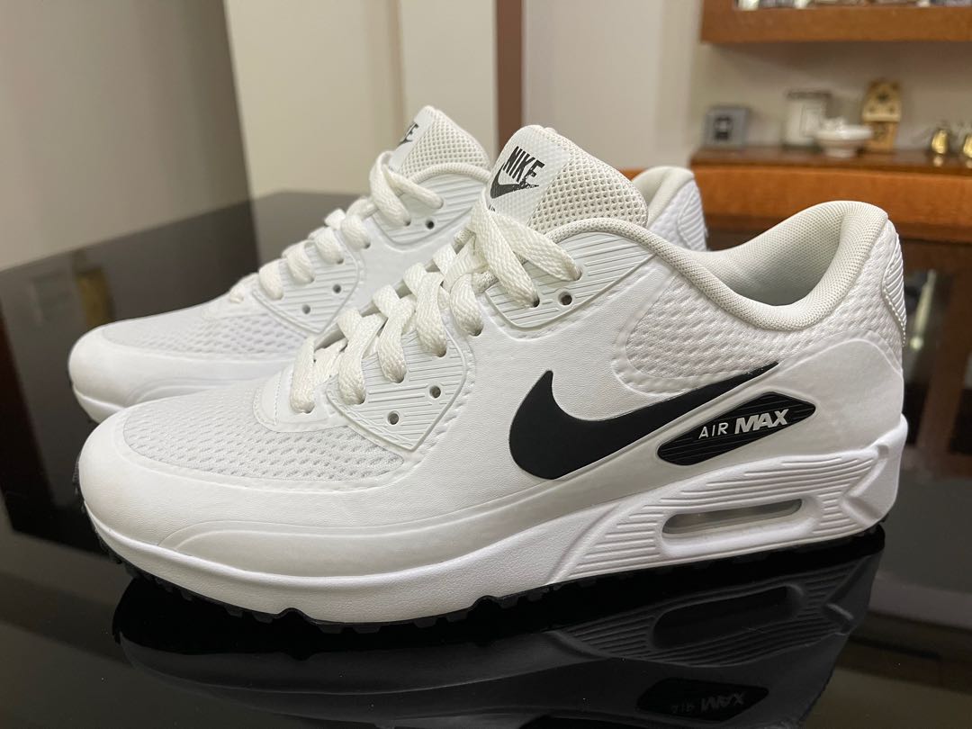 Nike Golf Shoe Air Max 90 White, Sports Equipment, Sports & Games