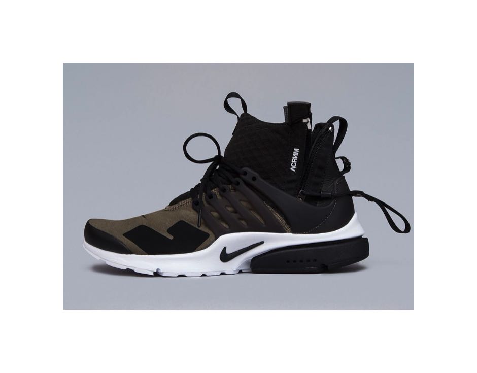 Nike Air Presto x Acronym 聯名款機能襪套魚骨errolson hugh