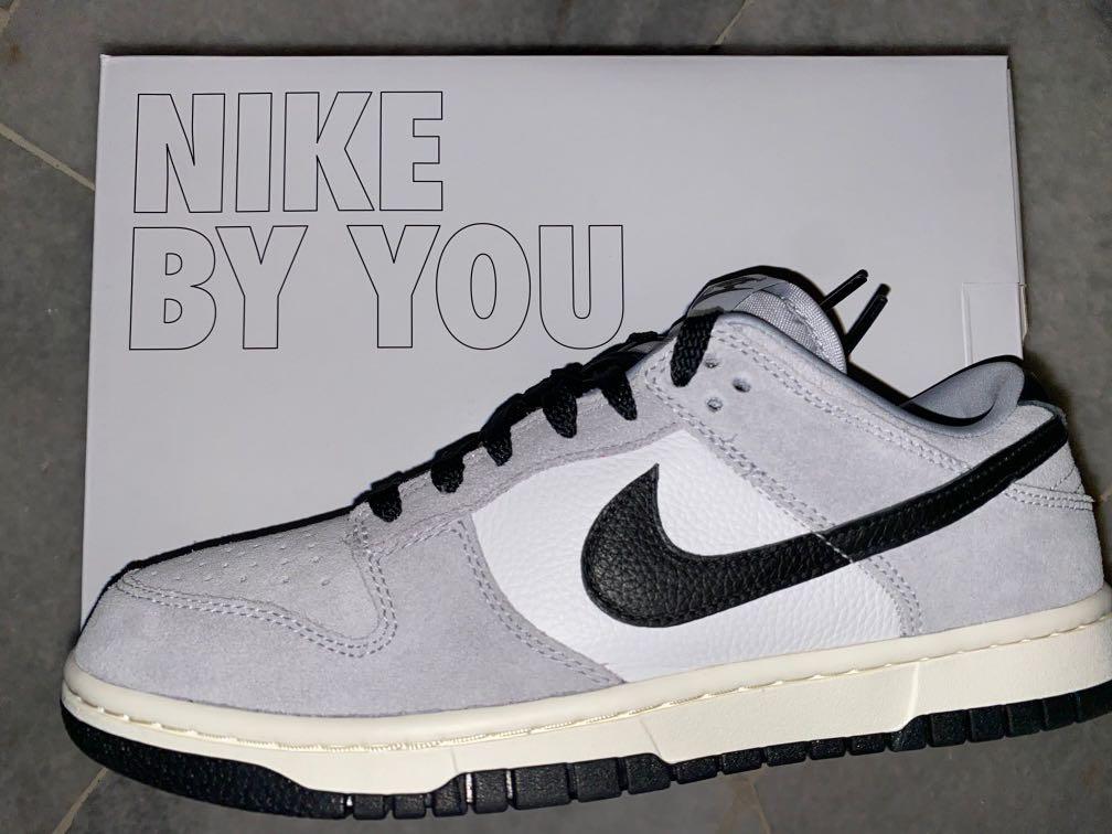 Nike Dunk By You Wolf Grey Uk7 5 Retail Men S Fashion Footwear Sneakers On Carousell