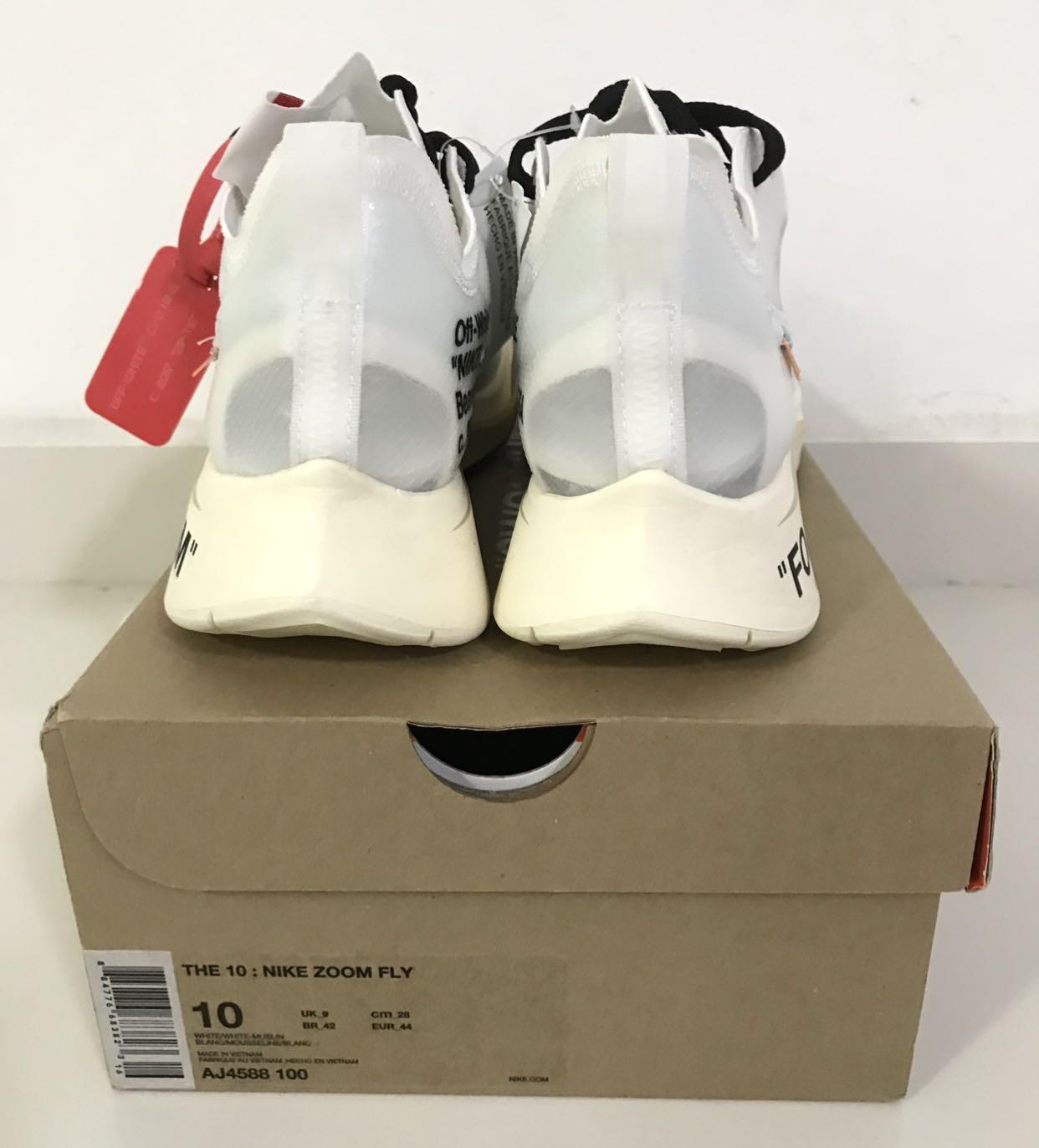 off white zoom fly box