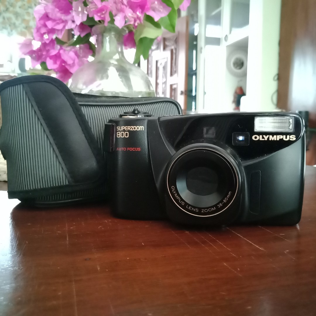 Olympus Superzoom 800 Camera, Photography, Cameras on Carousell