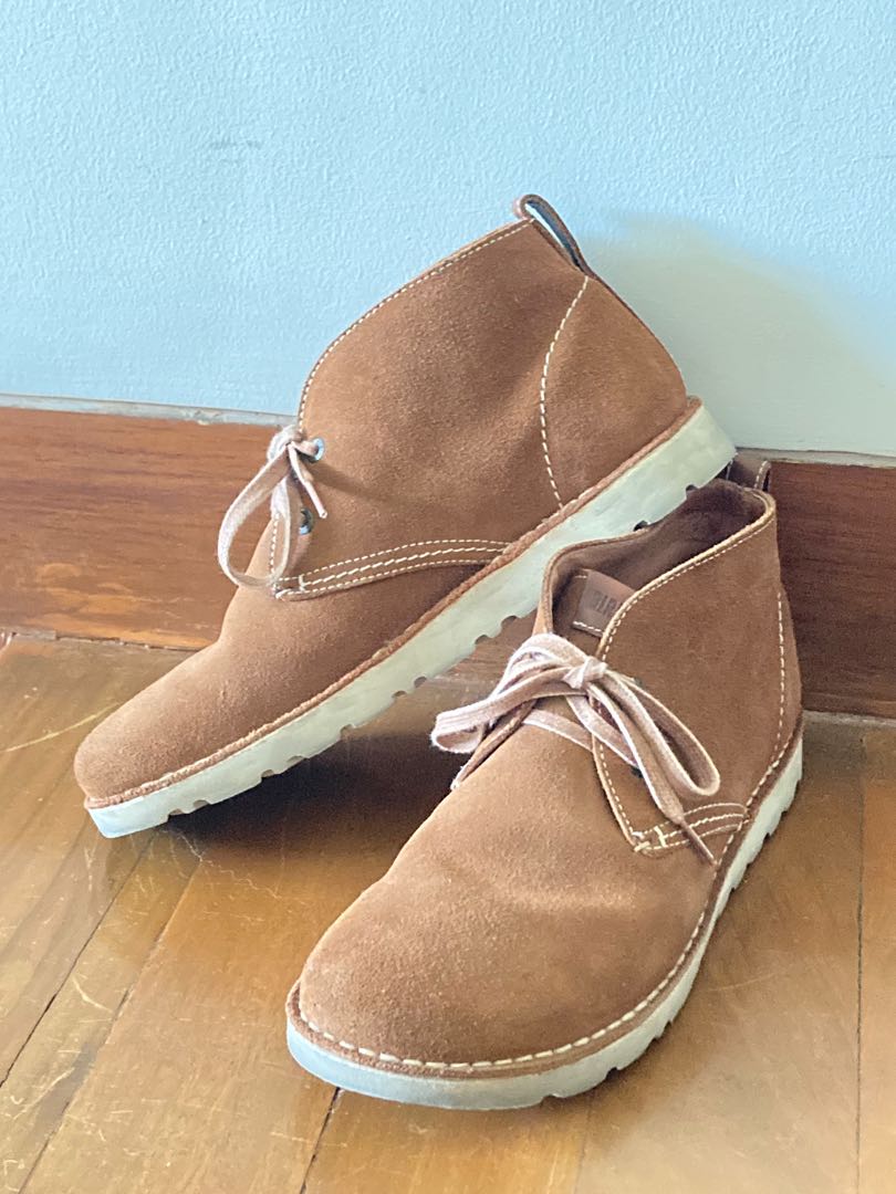 Birkenstock top desert boots