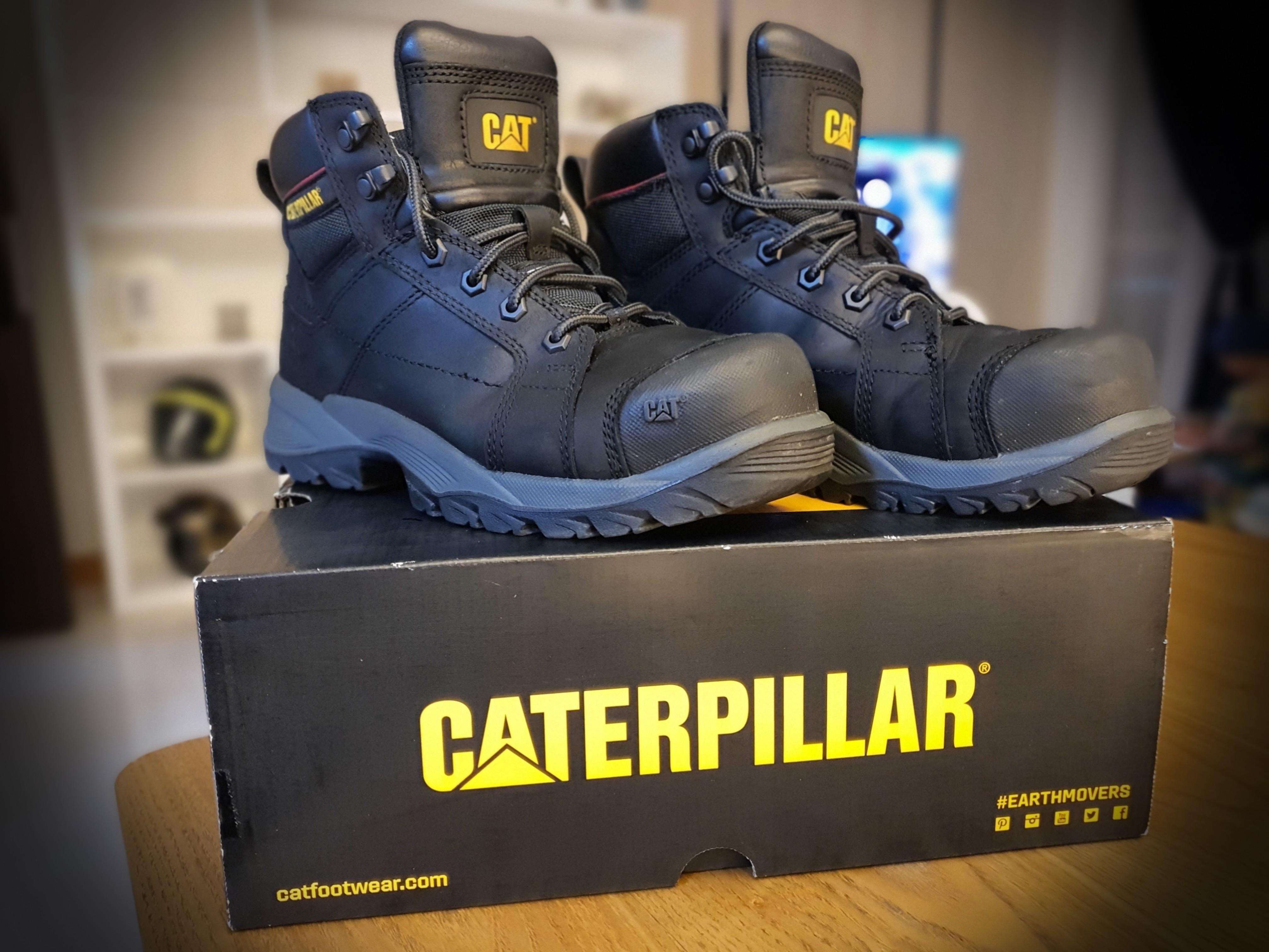 Caterpillar earthmover boots cheap