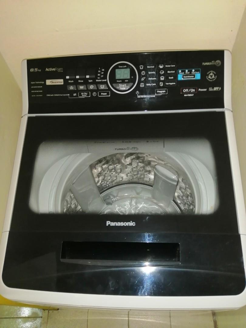 Panasonic washing machine on sale automatic 8.5 kg