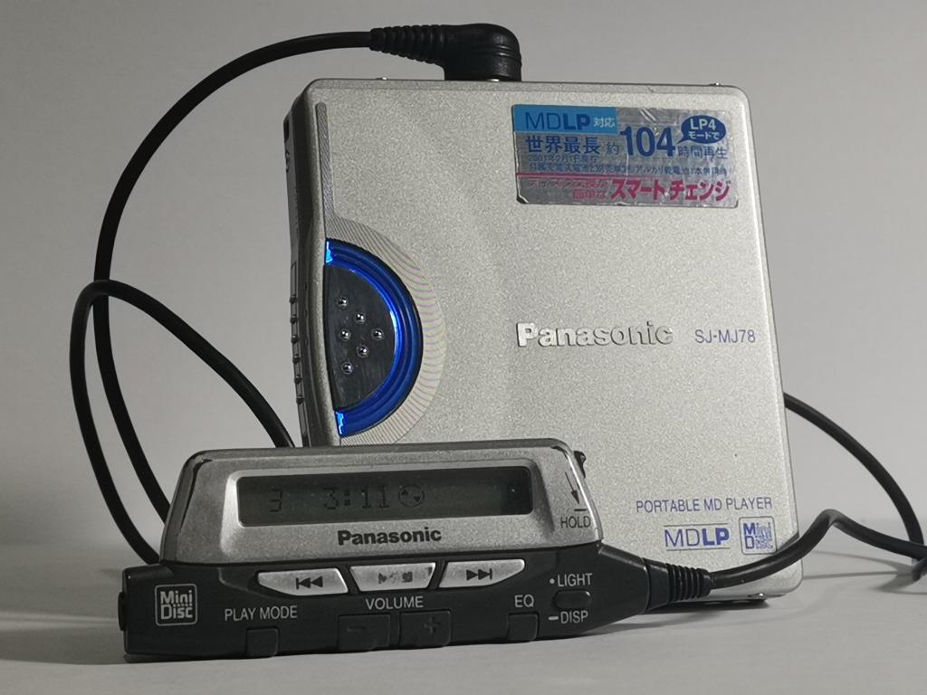 MDウォークマン Panasonic SJ-MJ78-S