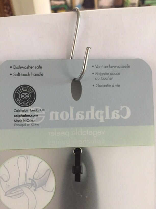 Calphalon vegetable peeler deals