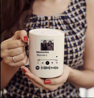 Personalised SPOTIFY inspired Mugs