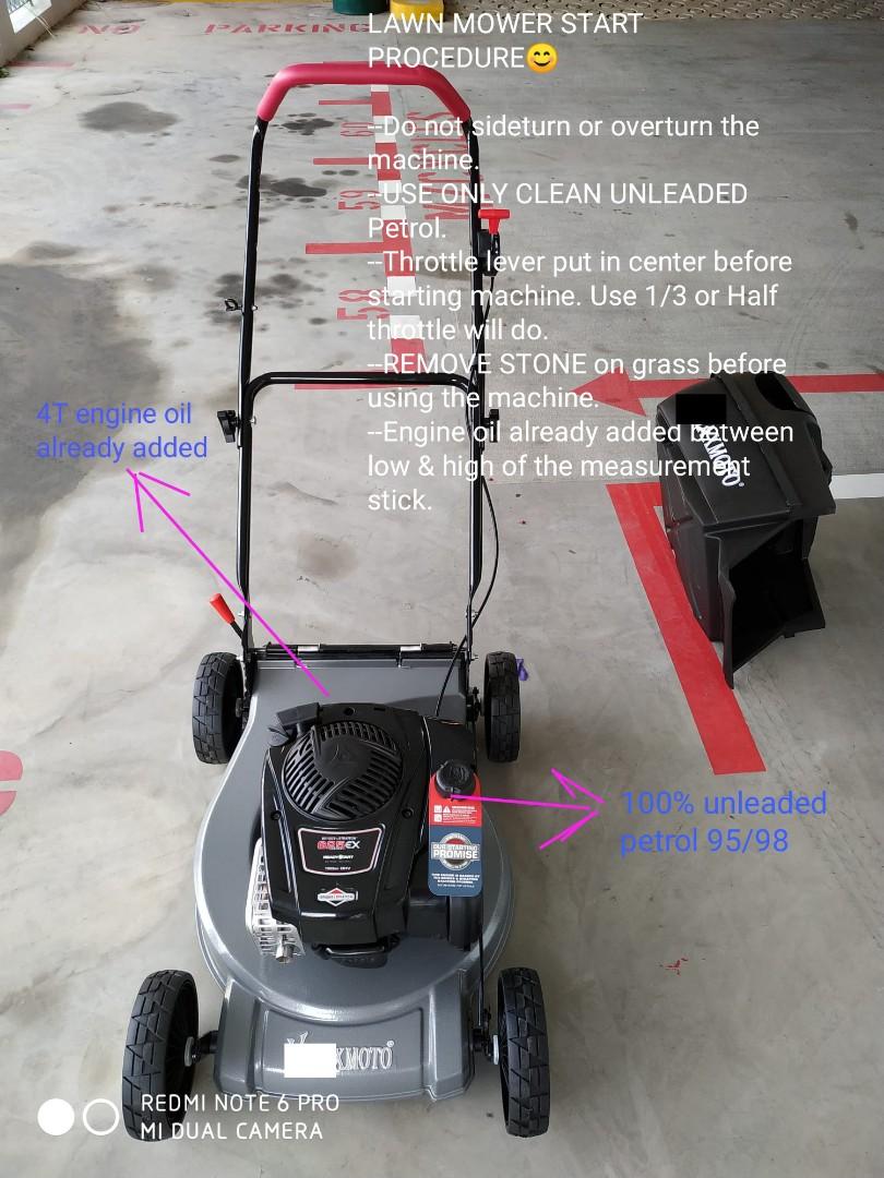 Petrol engine Lawn Mower 19" Deck64884982140802115