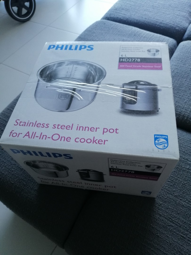 Philips stainless steel inner pot for all in one cooker